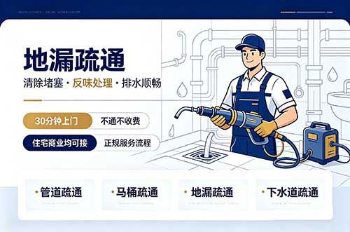讷河地漏疏通