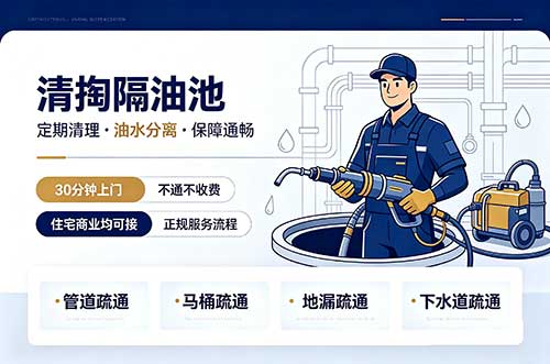 讷河清掏隔油池